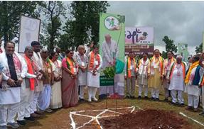 भाजपा के तीन दिवसीय प्रशिक्षण शिविर से पहले नेताओं ने बायोडायवर्सिटी पार्क में वृक्षारोपण कर पर्यावरण संरक्षण का दिया सन्देश 