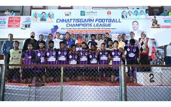 मेट्स पैंथर्स को 1-0 से हराकर ब्रह्मविद एफसी ने चैंपियन का खिताब जीता, सांसद बृजमोहन ने खिलाड़ियों को पुरस्कृत किया