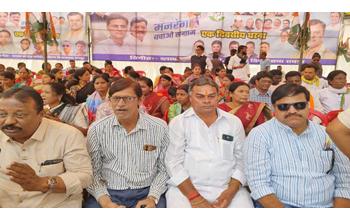 रायपुर में कांग्रेस का मनरेगा बचाओ संग्राम, ग्रामीण रोजगार व्यवस्था पर सरकार को घेरा