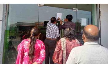 नर्सिंग होम एक्ट के उल्लंघन पर प्रशासन की बड़ी कार्रवाई, गर्ग सुपर स्पेशलिटी अस्पताल सील