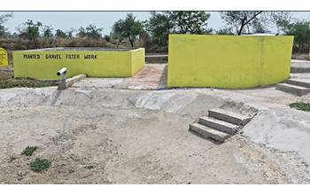 स्क्रीनिंग चेंबर और प्लांटेड ड्राइंग बेड निर्माण में भ्रष्टाचार के आरोप: दीवारों में दरारें, सूचना पटल नदारद; EE बोले- SDO से लेंगे जानकारी