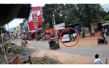 इंजीनियर को बनाया निशाना, दिनदहाड़े लूट की घटना CCTV में कैद; तीन आरोपियों पर FIR