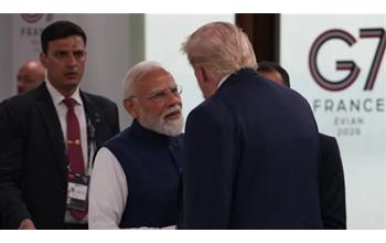 बैठक से पहले ट्रंप ने मोदी की सराहना में पढ़े कसीदे, बताया शांत और जबरदस्त नेता