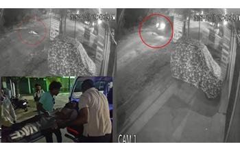 सड़क पर सो गया युवक, अज्ञात वाहन ने कुचला; CCTV में कैद हुआ दर्दनाक हादसा